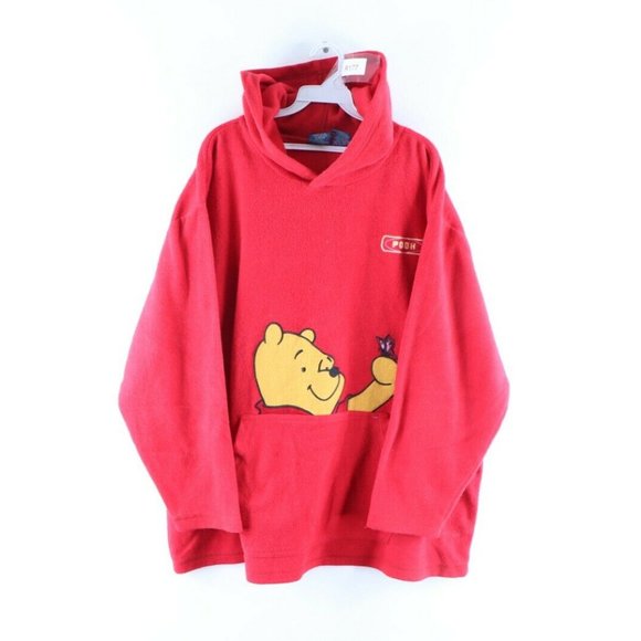 Disney Sweaters - Vtg 90s Disney Winnie the Pooh Hoodie Sweatshirt
